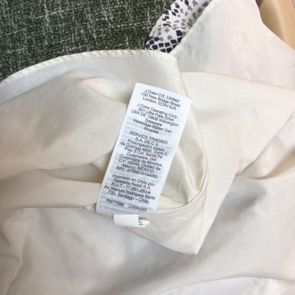 J. Crew Snake Skin Scallop Spaghetti Strap Cami Top - Picture 8 of 11